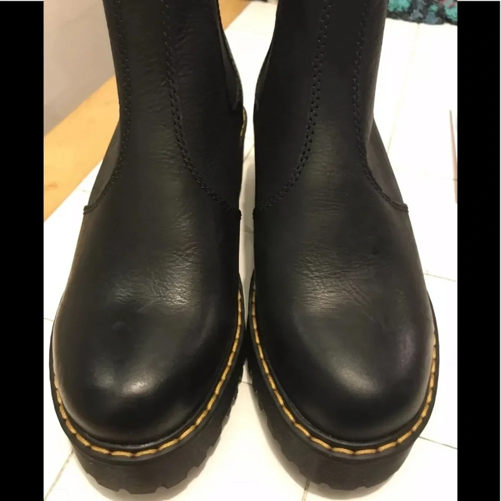 New Dr Martens Rometty Black Boots Size 10